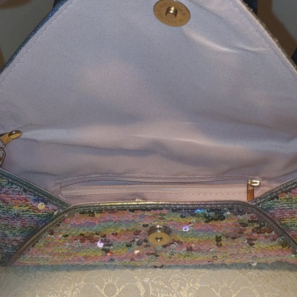 Fashionable sequin purse - Picture 2 of 3